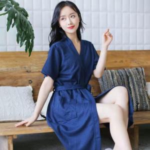 ガウン メンズ ロングガウン ロング丈 春 バ...の詳細画像1