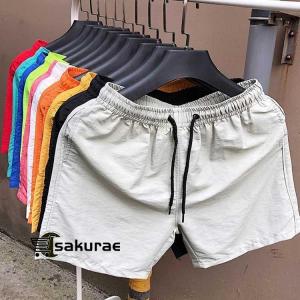 水着 メンズ ショートパンツ 膝上パンツ メン...の詳細画像1