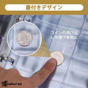 コインアルバム コイン収納 360枚収納可能 ...の詳細画像3