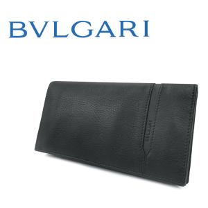 【送料無料】 ブルガリ BVLGARI オクト 二つ折り長財布 小銭入れ付き サイフ 小物 レザー 革 ブラック 革 メンズ 紳士 大容量 シンプル｜oomoto122