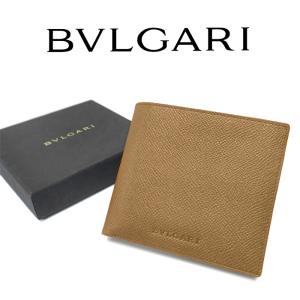BVLGARI（ブルガリ） 新品同様 財布 二つ折り ロゴ 札入れ コンパクト