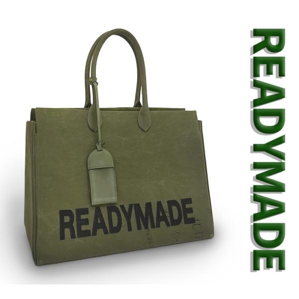 【送料無料 美品】 レディメイド READYMADE ショッピングバッグ40 トートバッグ ハンドバ...