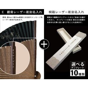 手描 扇子 トンボ 絹貼 親ラメ塗 唐木 大短...の詳細画像4