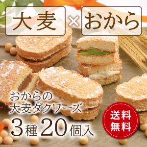 おからの大麦ダクワーズ 20個入【おおむぎ工房...の詳細画像1