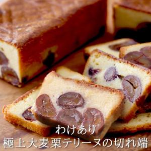 栗 ケーキ わけあり 大麦栗テリーヌの切れ端(約150g×2パック)