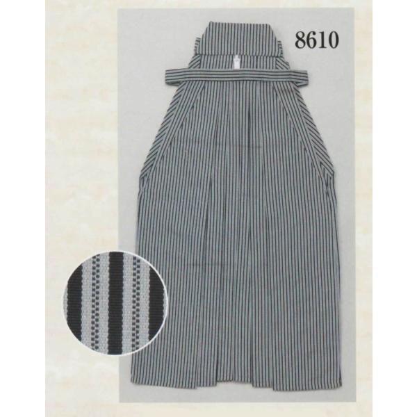 縞袴　（馬乗り仕立）　No.8610