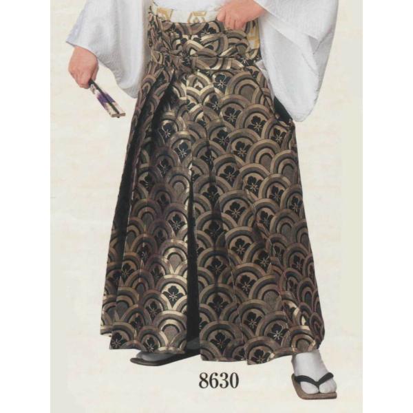 踊り袴　（馬乗り仕立）　No.8630