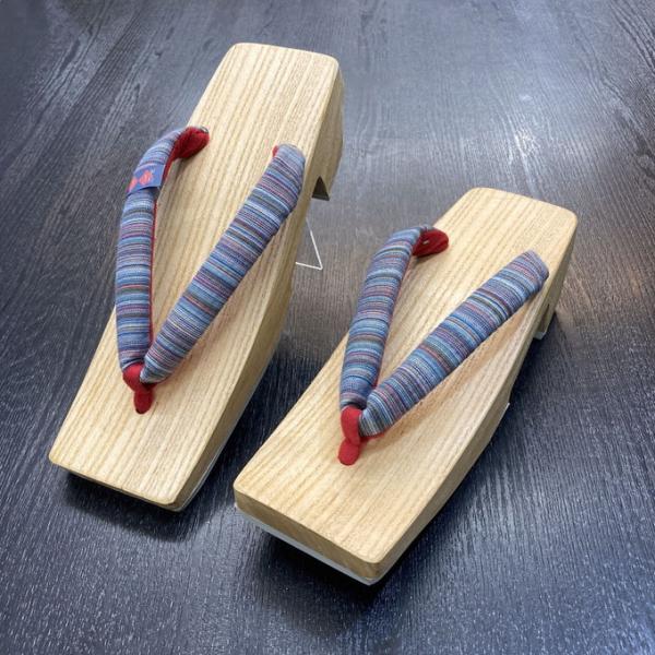 ヒール右近げた・レディース下駄 阿波の桐下駄 別誂え・特注品 LLサイズ現品・No.06 別注サイズ...