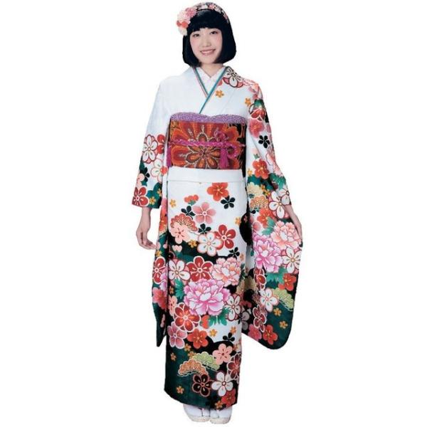 絵羽・仕立上り振袖単品商品　ブランド　H・L（アッシュエル）　No.09  　・送料サービスでお届け...