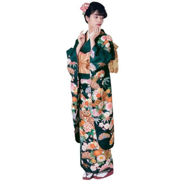 絵羽・仕立上り振袖単品商品　ブランド　H・L（アッシュエル）　No.04  　・送料サービスでお届け...