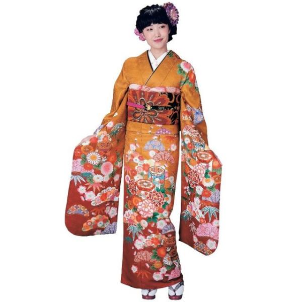 絵羽・仕立上り振袖単品商品　ブランド　H・L（アッシュエル）　No.05  　・送料サービスでお届け...