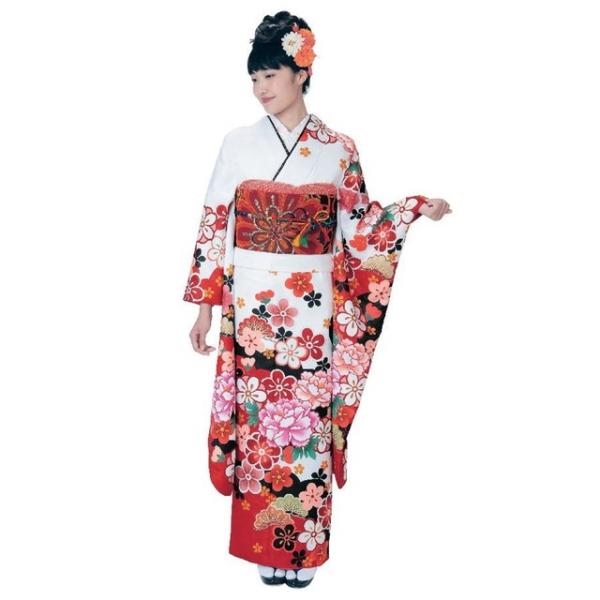 絵羽・仕立上り振袖単品商品　ブランド　H・L（アッシュエル）　No.07  　・送料サービスでお届け...