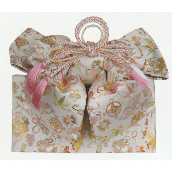 七五三 祝帯 結び帯 mis62-212・良き日の御祝帯。7歳用 大寸Ｌサイズ