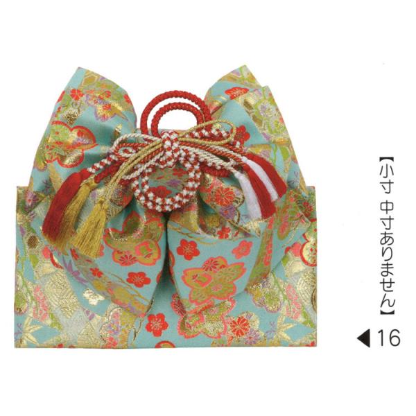 七五三 祝帯 結び帯 mis62-216・良き日の御祝帯。7歳用 大寸Ｌサイズ