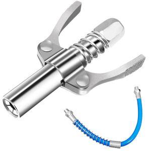 グリスガンノズル ロッククランプ式 手動高圧グリースノズル