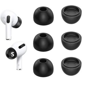 A-Focus Airpod Pro 用 低反発イヤーピース ウレタン製イヤーピース 記憶フォームイヤーチップ Air−Pods Pro用 メモリーフ