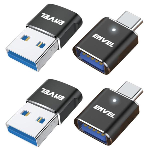 ENVEL USB Type-C 変換アダプタ USB 3.0 USB Cアダプター USB Typ...