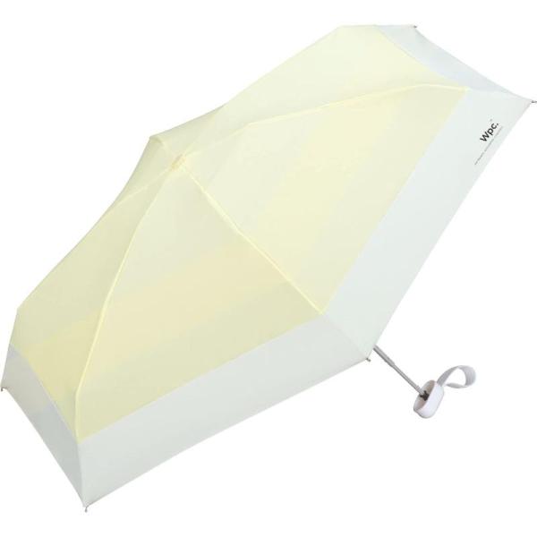 Wpc. 日傘 遮光切り継ぎtiny イエロー 折りたたみ傘《遮光率＆UVカット率100％・UPF5...