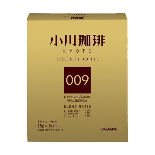 小川珈琲 スペシャルティコーヒーブレンド 009 ドリップコーヒー 5杯分 ×2個