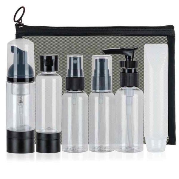 トラベルボトル トラベルセット 8個 小分けボトル 詰め替え容器 旅行用セット トラベルアクセサリー...