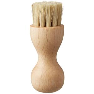 [M.モゥブレィ] 靴磨き用ブラシ クリーム塗布用 ドイツ製 豚毛 手を汚さない 靴クリームを効率よ...