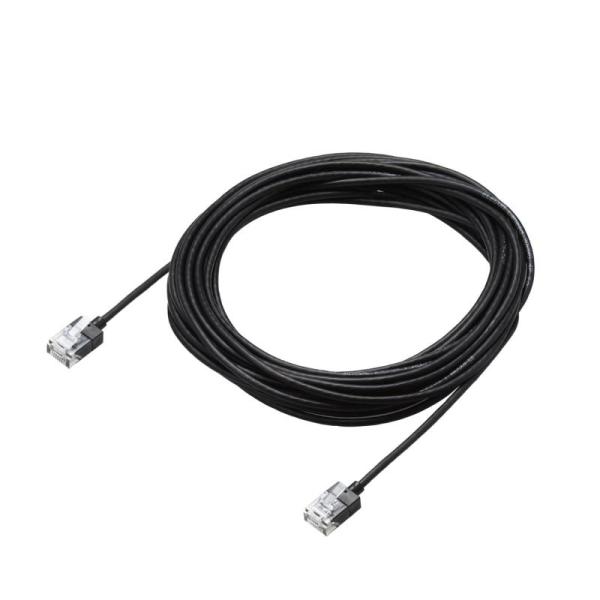 エレコム LANケーブル CAT6A 7m スーパースリム ブラック ECLD-GPASSBK7