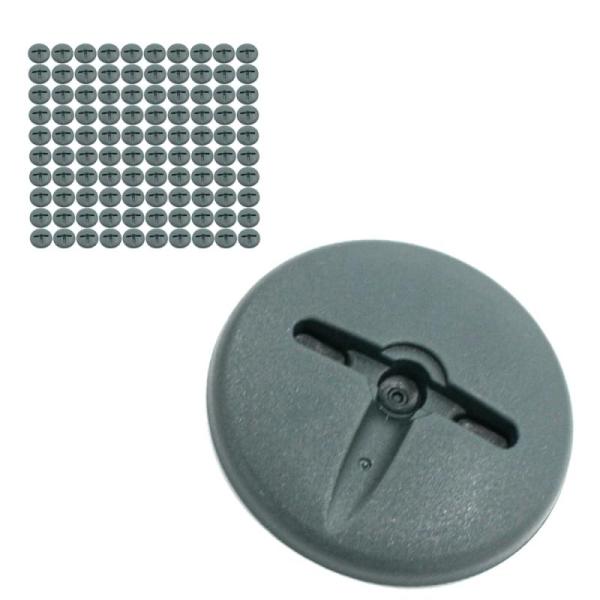 daim シートグリップパットPRO 100枚入 グリーン 防草 シート 押さえ シート押さえ具 防...