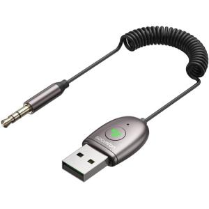 Aux Bluetooth レシーバー 5.3 - SOOMFON ブルートゥース レシーバー 3.5mm Bluetooth 5.3 受信機 車載