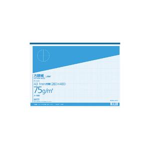 KOKUYO（コクヨ） ホ-18B 上質方眼紙 A3 ブルー刷(方眼1mm) : オオサキ
