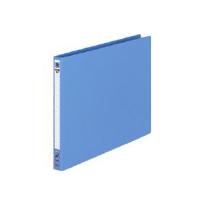 コクヨ 　フ-555B　 レターファイル 色厚板紙表紙 2穴 A4 120枚収容 青