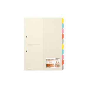 KOKUYO コクヨ シキ-130 カラー仕切カード(ファイル用・10山 KOKUYO コクヨ シキ-130 カラー仕切カード(ファイル用・10山
