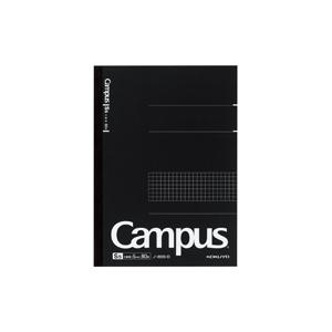 【送料無料・一部地域除く】【まとめ買い５冊】コクヨ　ノ-8S5-D　キャンパスノート（方眼罫）　セミ...