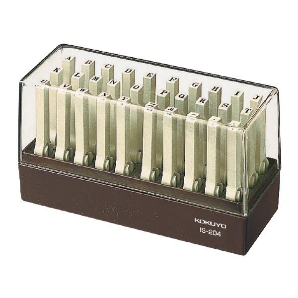 コクヨ　エンドレススタンプ 英字4号 明朝体 品番 IS-204