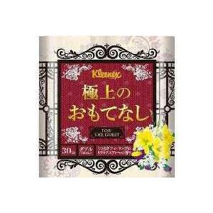 【送料無料（一部地域除く）】【１ケースまとめ買い１０パック】クリネックス　極上のおもてなし　４ロール...