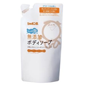 シャボン玉　N無添加たっぷり泡ボディソープ　詰替　470ml