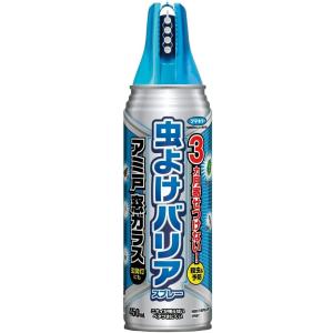 【送料無料・一部地域を除く】【まとめ買い５本】こフマキラー 虫よけバリアスプレー アミ戸窓ガラス 450ml｜oosaki