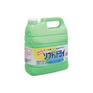 ソフト＆ドライ　４L　業務用柔軟剤