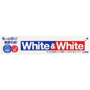 ホワイト ホワイト White White 薬用ハミガキ 150g Lion ライオン株式会社 歯磨き 粉 G 115 タカチューホームショップヤフー店 通販 Yahoo ショッピング