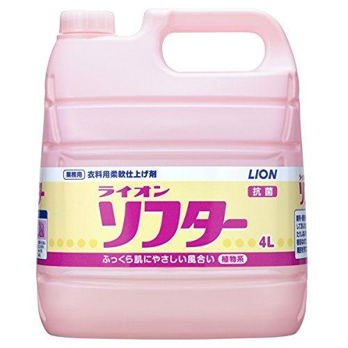 ソフター　４L　業務用柔軟剤
