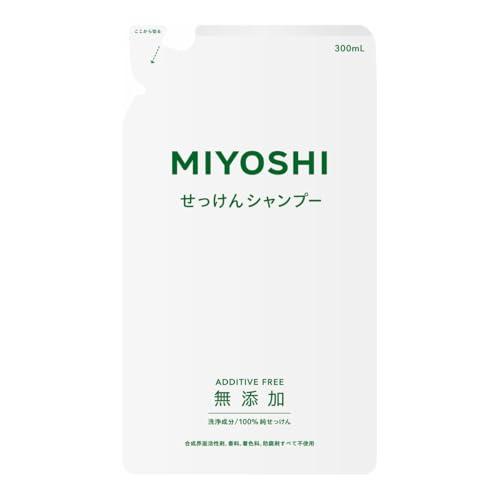 ミヨシ　無添加 せっけんシャンプー 詰替用　300ml