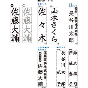 シャチハタ 慶弔おなまえスタンプ(メールオーダ...の詳細画像1