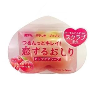 送料無料・一部地域除く　１ケースまとめ買い72個　ペリカン 恋するおしりヒップケアソープ 80g｜oosaki