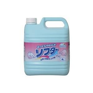 【送料無料・一部地域を除く】【１ケースまとめ買い３本】ミツエイ　スマイルチョイス ソフター 4L