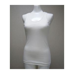 カップ入りタンクトップ　【日本製】  Ｍサイズ　（オーガニックコットンの下着）