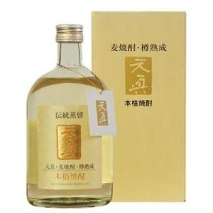 【麦焼酎】本格焼酎 天真・麦焼酎・樽熟成 25度 720ml 天領酒造  伝統蒸留 長期熟成 むぎ焼...