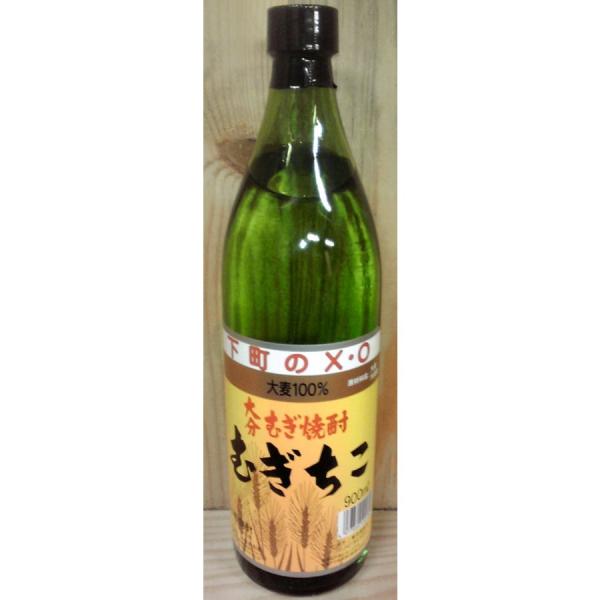 [限定オリジナル大分麦焼酎] 「むぎちこ」瓶 25度 900ml 赤嶺酒造