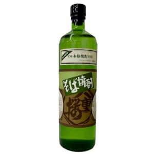 【蕎麦焼酎】八重桜 そば焼酎 グリーンボトル 25度 900ｍl 古澤醸造 倉庫にて長期熟成 ラベル...