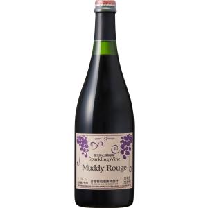 【スパークリングワイン】マディルージュ 酸化防止剤無添加 750ml 蒼龍葡萄酒