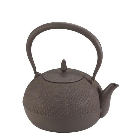 【南部鉄器】鉄瓶 梔子（くちなし） 小 Φ15xH18cm 約1.2L【IH対応】 IKENAGA/...