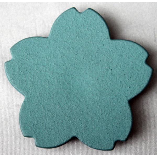 【南部鉄器】釜敷 kozakura 青竹 10.2x10x1.8cm IKENAGA/池永鉄工